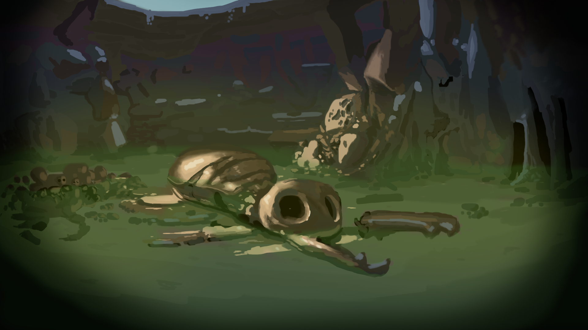 The Bad ending for my game 'Queen Of The Hill'